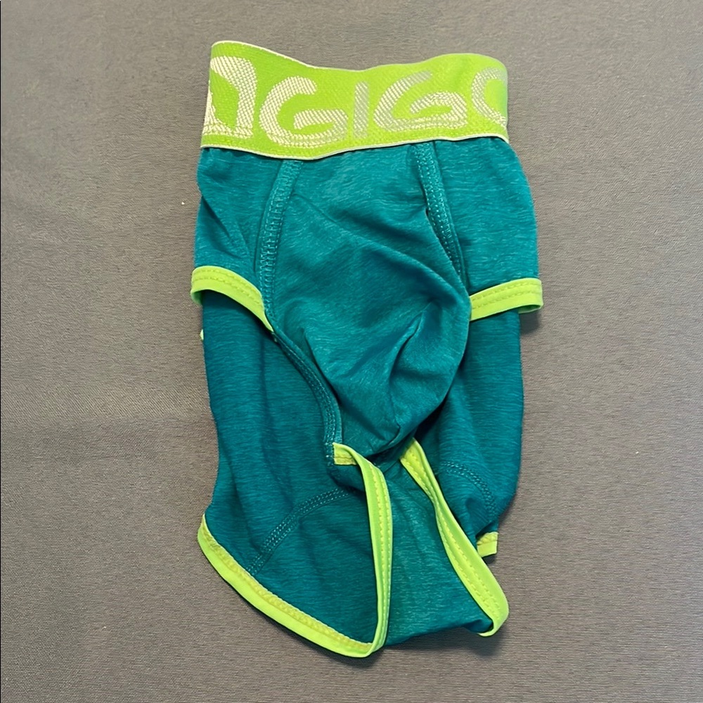 Green and Lime Briefs by GIGO